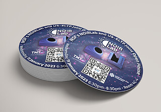 Merchandise: NOIRLab US-ELTP Coaster